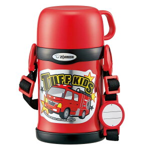 象印マホービン(ZOJIRUSHI) 水筒 ステンレス クール キッズ スポーツ ボトル 2 WAY ストロー & コップ タイプ 450ml レッド SC-ZT45-RA