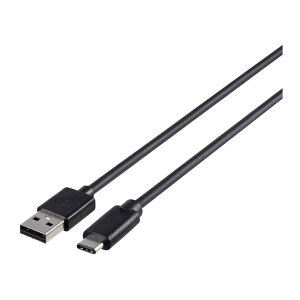obt@[ BUFFALO USB2.0P[u(AtoC)1.0m ubN BSUAC210BK
