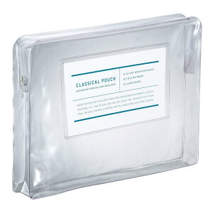 コクヨ クラシカル ポーチ A4ケース クリア F-VBF230T