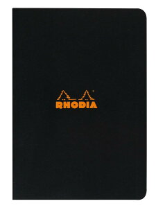���f�B�A �z�`�L�X���߃m�[�g A4 ���r 96�y�[�W �����J�o�[ PEFC�F�؎擾 �u���b�N RHODIA Classic cf119169