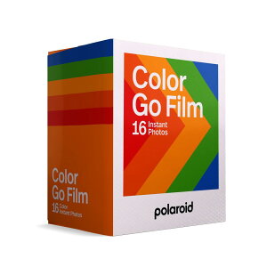 Polaroid(�|�����C�h) �C���X�^���g�t�B���� Polaroid Go film ? double pack �J���[�t�B���� 16������ �t���[���J���[�� (6017)