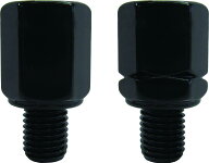 タナックス(Tanax) バイクミラー ナポレオン 逆ネジアダプター ブラック 【正10mm逆10mm】 H-10