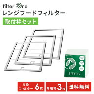 純日本製 換気扇フィルター［枠3枚用］レンジフードフィルター 換気扇 フィルター レンジフード 安心素材…