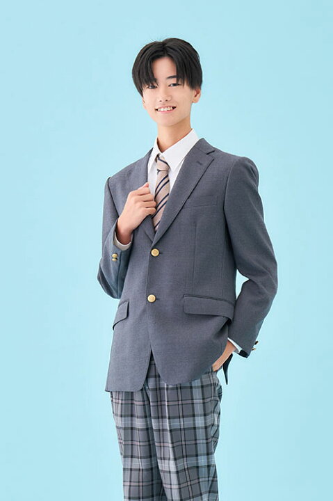 楽天市場】男子 ブレザー 制服 スクール ブレザー 【 日本製 】 紺 青  