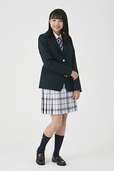 楽天市場 10 Off P5倍 3 10 木 限定 制服 ブレザー 女子 なんちゃって制服 日本製 カンコー スクールブレザー ジャケット グリーン レディース 毛 ウール 緑 通学 学生 学生服 高校生 中学生 入学 卒業 Khs114 制服専門店 カンコーショップ原宿