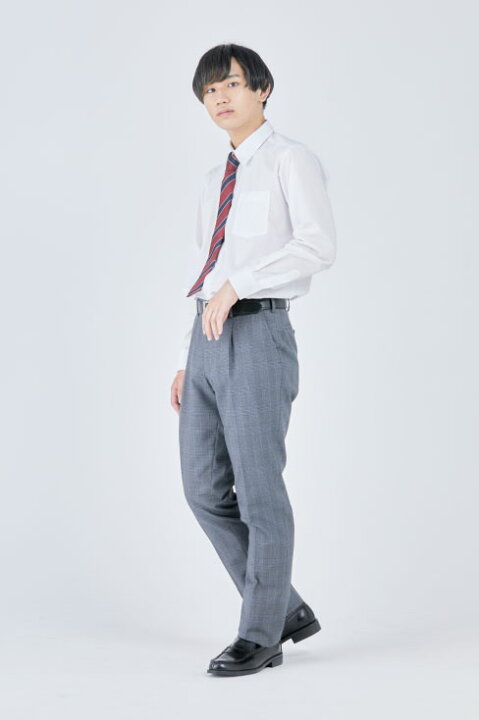 楽天市場 学生服 ズボン カンコー ワンタック 男子 高校生 制服 洗える スラックス チェック グレー なんちゃって制服 メンズ ウール スクール 学生 学生服 カンコー 中学生 日本製 面接 送料無料 Khs7m 制服専門店 カンコーショップ原宿