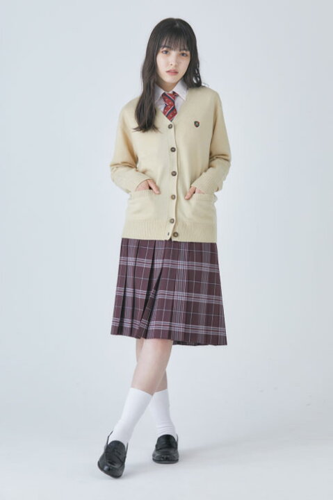 楽天市場 1000円offクーポン P5倍 7 25 月 まで 制服 スカート チェック 長め 丈長 日本製 紺 赤 グレー 緑 白 なんちゃって制服 プリーツスカート スクールスカート グレー ネイビー エンジ グリーン 毛 ウール 学生服 学生 ロング丈 ひざ下 入学式 送料無料