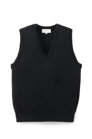 【お得なクーポン！12/10(水)まで】 スクールベスト 男子 無地 【 日本製 】 制服 ベスト 学生 高校生 中学生 紺 ネイビー チャコール グレー 洗える 毛玉になりにくい 毛 ウール スクール 通学 男子中学生 メンズ カンコー 150 160 170 送料無料 KHS413