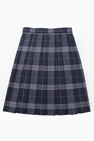 制服 スカート チェック 学生 丈48cm 【 日本製 】 プリーツ スクール スカート 洗える 紺 ネイビー グレー エンジ 赤 ピンク グリーン ブラウン ベージュ 全10色 学生服 女子 高校 中学 なんちゃって制服 カンコー