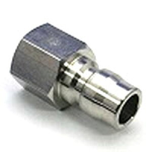 バルブなしカップラーステンレス製 プラグ(メス) Rcメネジ6NPF SUS | Rc3/4(mm)