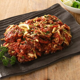 [凍] ヤンニョム(味付け)牛プルコギ約1kg 韓国本場の味 焼肉 お肉 韓国料理 韓国食品 韓国食材