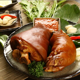 [冷] 東大門王豚足1kg(固まり)(味付) 豚肉 加工食品 お肉 韓国料理 韓国食品 韓国食材