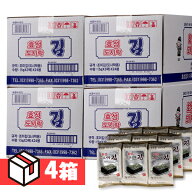 [ヒョソン] お弁当用海苔(8切Х10枚Х3P) 4箱(145円×96個) 韓国のり 韓国海苔 韓国料理 韓国食材 韓国食…