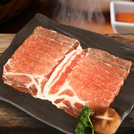 [凍] 豚の肩ローススライス約1kg 厚さ2mm チリ産 お肉 韓国食材 韓国食品 韓国料理