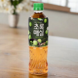 [ウンジン] チョロックメシル 梅ジュース 500ml 韓国飲み物 ドリンク 韓国食品 韓国飲料