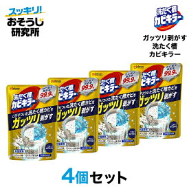 ガッツリ剥がす洗たく槽カビキラー×4個セット