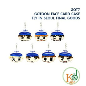 【K-POP グッズ】 GOT7 - GOTOON FACE CARD CASE (FLY IN SEOUL FINAL GOODS) /ゴッドセブン交通カードケース(1600211132)