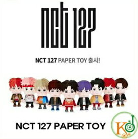 NCT127 PAPER TOY（メンバー選択）エンシティ127 ペーパートイ 公式グッズ ★生写真(nct1700201)