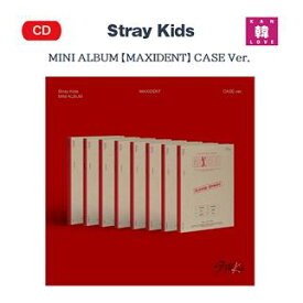 【おまけ付き】STRAY KIDS MINI ALBUM【MAXIDENT】CASE Ver.（バージョンランダム）ストレイキッズ スキズ JYP CD/ おまけ：生写真+トレカ(8809755507077-01)