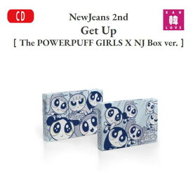 【おまけ付き】NewJeans 2nd EP【Get Up】The POWERPUFF GIRLS X NJ Box ver.（バージョン選択）ニュージンズ アルバム/おまけ：生写真+トレカ(8809929743386-01)
