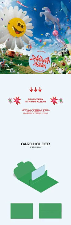 楽天市場】【おまけ付き】 SEVENTEEN 11th Mini Album 【SEVENTEENTH ミンハオheaven  トレカラキドロユニweverse