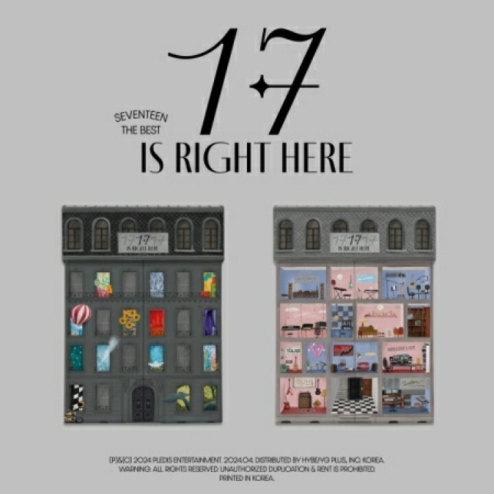 楽天市場】【おまけ15種付き】SEVENTEEN BEST ALBUM 