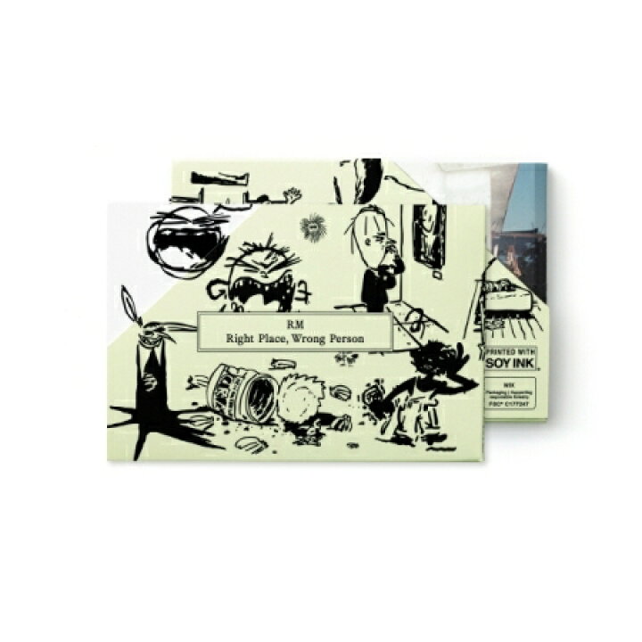 楽天市場】【おまけ付き】BTS RM SOLO 2集 ALBUM [Right Place, Wrong BTS RM  Right Place Wrong Person トレカ 特典