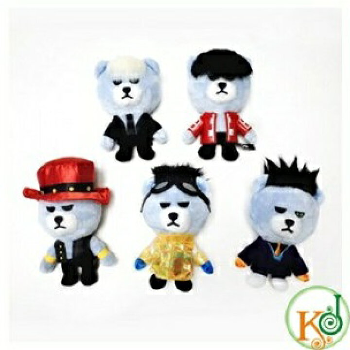 楽天市場 Bigbang X Krunk Baebae Ver ベア キーチェーン バックチャーム ぬいぐるみ ビッグバン 韓love