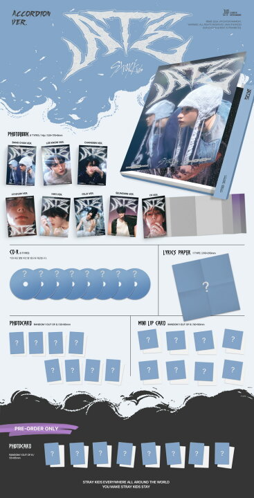 楽天市場】【初回特典付き】【おまけ付き】STRAY KIDS MINI ALBUM 