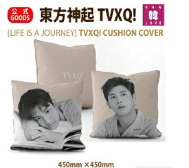 【おまけ付き】東方神起 クッションカバー 2019 公式 メンバー選択 TVXQ! U-KNOW MAX ユノ チャンミン SUM SMTOWN/おまけ：生写真+トレカ(8809664805783-12)
