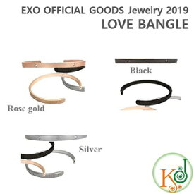 【K-POP・韓流】EXO 公式グッズ OFFICIAL Jewelry 2019 LOVE BANGLE★チャンヨル ver. ラブ バングル CHANYEOL エクソ /おまけ：生写真(7070190109-2)(7070190109-2)