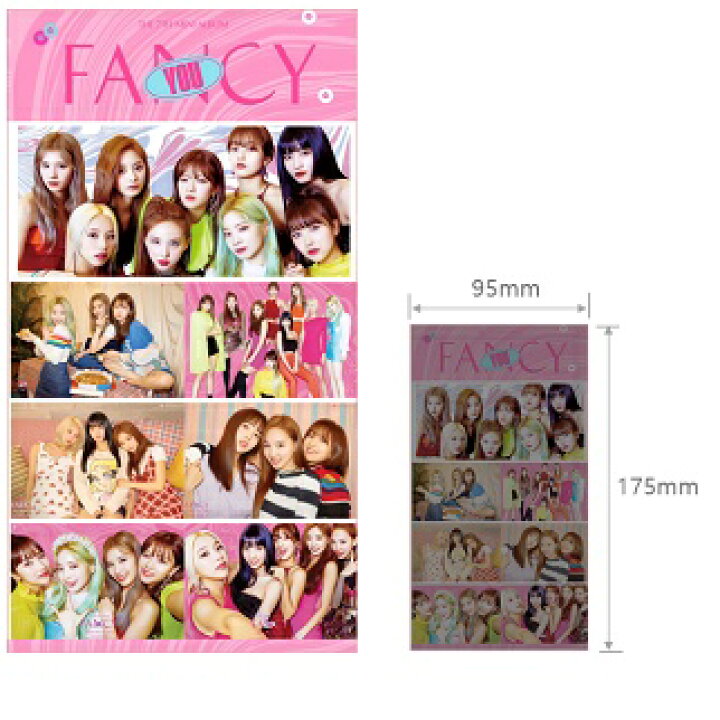 楽天市場】【おまけ付き】TWICE グッズ FANCY YOU シール☆ 3種セット  