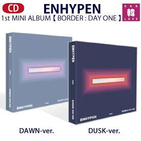 ENHYPEN(エンハイフン）1st MINI ALBUM【 BORDER : DAY ONE 】【初回特典なし】 おまけ：生写真+トレカ(8809704419949-01)