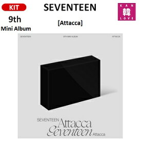 【おまけ付き】 SEVENTEEN 9th Mini Album 【Attacca】★KiT Album★ セブンティーンSVTセブチ/おまけ：生写真+トレカ(8809634389442)