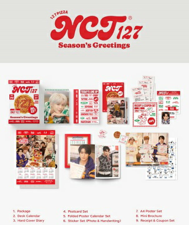 楽天市場】【おまけ付き】【NCT 127】SM ARTIST /2022 年公式 