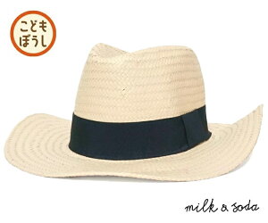 KIDS �L�b�Y �q�� �X�q Milk & Soda �~���N �A���h �\�[�_ HUDSON PANAMA HAT �n�h�\���p�i�}�n�b�g ���K�i