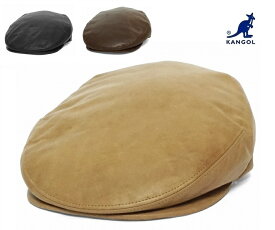 KANGOL カンゴール ハンチング ベレー帽 帽子 Lambskin Leather Cap ラムスキンレザーキャップ おしゃれ 人気 父の日 プレゼント