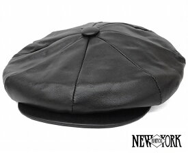 NEW YORK HAT ニューヨークハット 帽子 キャスケット キャップ #9209 Lambskin Bigapple ラムスキン ビッグアップル おしゃれ