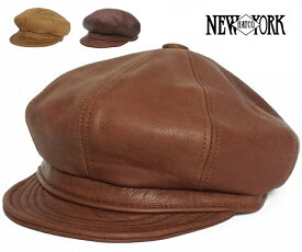 NEW YORK HAT ニューヨークハット 帽子 キャスケット キャップ #9223 Vintage Leather Spitfire ヴィンテージレザースピットファイア おしゃれ