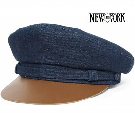 NEW YORK HAT ニューヨークハット 帽子 マリンキャップ #6236 Denim Fiddler デニムフィドラー おしゃれ