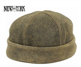 NEW YORK HAT ニューヨークハット 帽子 キャップ #9298 Antique Leather Thug アンティークレザーサグ おしゃれ