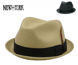New York Hat ニューヨークハット 帽子 #2158 MY MAN SAL マイマンサル おしゃれ ストローハット バンブー