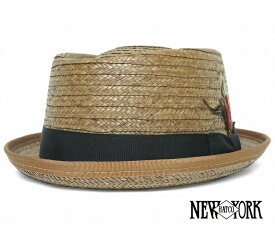 New York Hat ニューヨークハット 帽子 2130 Coconut Be-Bop ココナッツ ビーボップ おしゃれ ストローハット 父の日 プレゼント 夏用