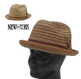 New York Hat ニューヨークハット 帽子 #2122 Coconut Stingy ココナッツスティンジー おしゃれ ストローハット 夏用