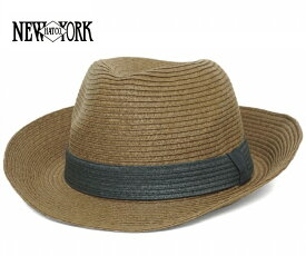 New York Hat ニューヨークハット 帽子 #7140 Straw Settler ストローセトラー メンズ レディース おしゃれ 母の日 プレゼント