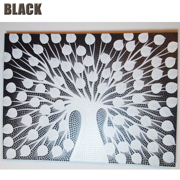 楽天市場】BALI ドットアート/[TREE] 60×80cm 送料無料 アートパネル  