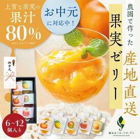 【お中元早割 500円クーポン】お中元 夏ギフト 無添加 飲むゼリー 産地直送 なちゅるん 6~12個セット パウチ みかんゼリー ギフト 保存料着色料不使用 観音山フルーツガーデン 送料無料 もも はっさく 梅 みかん レモン ゆずはちみつ スイーツ