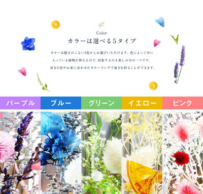 【母の日ギフト】ハーバリウムHerbarium癒しのインテリア選べる5カラーブリザーブドフラワードライフラワーギフトプレゼント贈り物誕生日プレゼント花ブリザードフラワープチギフト内祝い