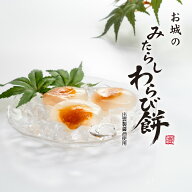 お城のみたらしわらび餅 お菓子の壽城（ことぶきじょう） 寿製菓 贈り物 鳥取 山陰 お土産 おみやげ