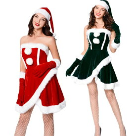 サンタ コスプレ レディース 大人用 クリスマス コスプレ 衣装 サンタコス サンタクロース コスチューム 仮装 大きいサイズ セクシー サンタコスプレ サンタコスチューム ワンピース サンタさん コスチューム サンタクロース コスプレ衣装 パーティー 文化祭